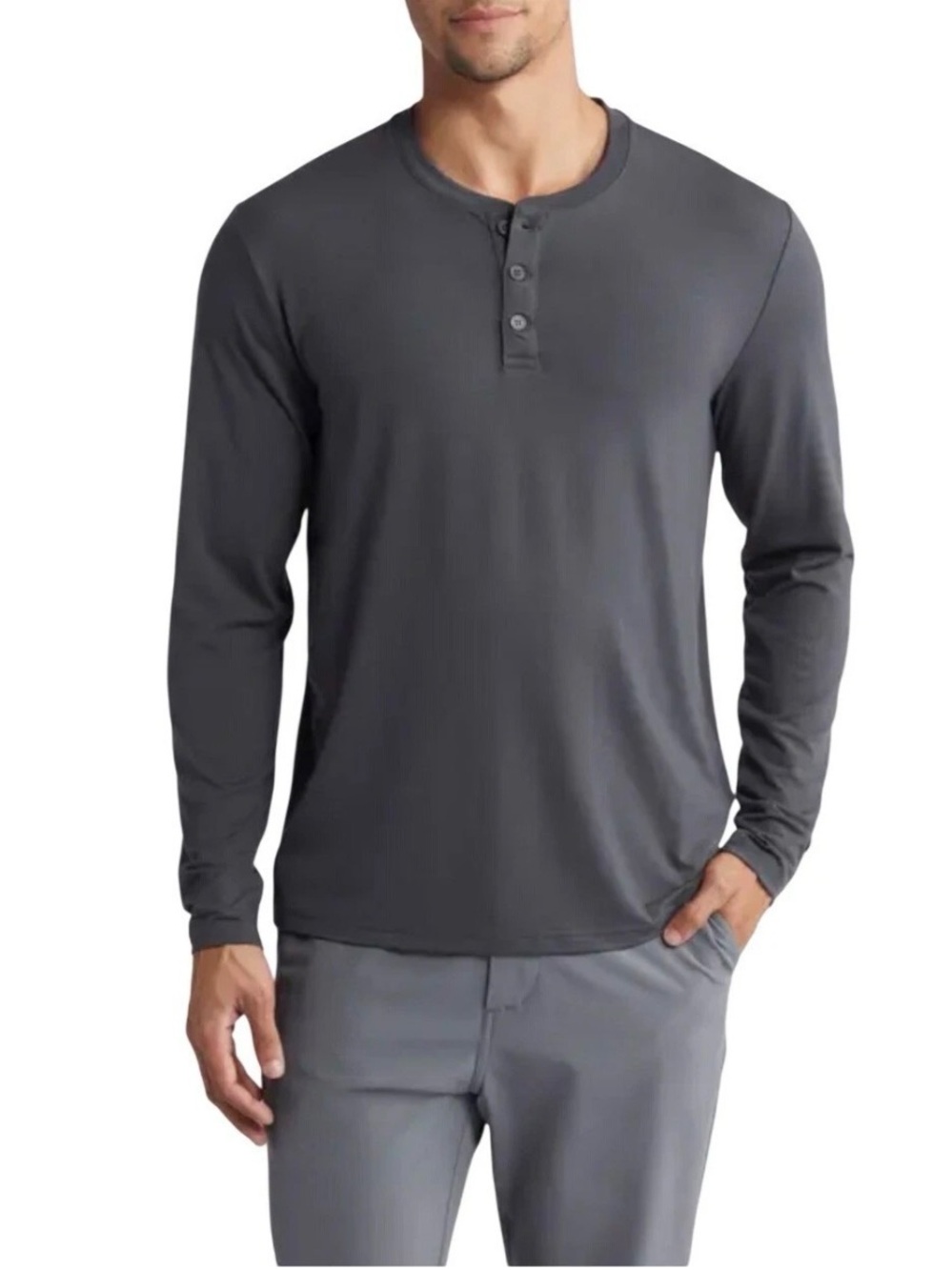 Madewell Long Sleeve Henley Pullover TShirt Sz X-Large